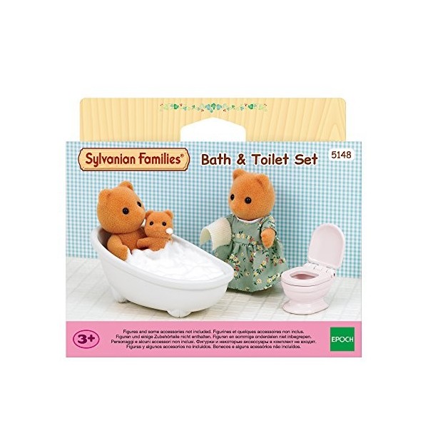 Sylvanian Families 5148 Bath Toy with Toilet Set