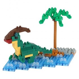 Nanoblock- NBC-367- Waterside Parasaurolophus