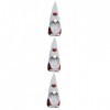 Toyvian 3 Pcs Plaid De Noël Poupée sans Visage Poupée De Noël Décor Enfants Décor Poupée De Noël Décorations GNOME Poupée Déc