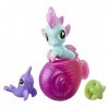 My Little Pony: Le Film – Bébé Poney Sirène – Sea Foam – Figurine 3 cm + Accessoires