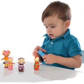 Kids In The Night Garden Figurines Gift Box with carry handle containing 6 Characters, up to 10cm tall, Toddler Girl Toys and