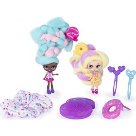 Candylocks Sweet Treats BFF Lot de 2 poupées parfumées à Collectionner avec Accessoires