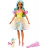 Barbie Coffret A Touch Of Magic Avec Poupée Teresa En Tenue De Fée Et Figurine Lapin, Accessoires Inclus, À Collectionner, Jo