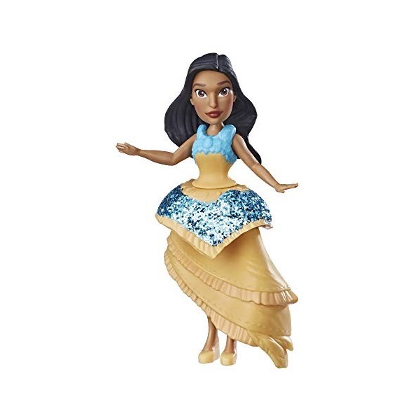 Disney Princesses – Poupee Princesse Disney Mini Poupee Royal Clips Pocahontas - 8 cm