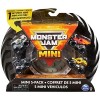 MONSTER JAM - COFFRET DE 5 VÉHICULES MINIS 1:87 - 5 Véhicules Authentiques Monster Trucks Officiels Format Mini - À Collectio