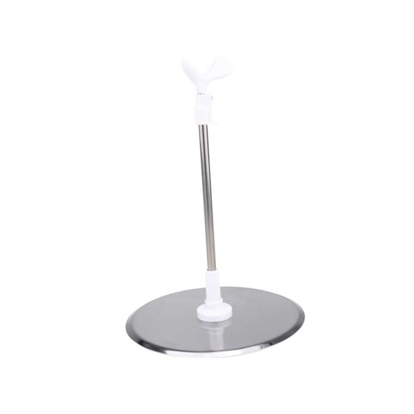 ibasenice Supports Métalliques 1Pc Métal Poupée Stand Poupée Support Stand Enfants Poupée Présentoir Support en Métal Support