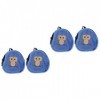 ibasenice 4 Pcs 18 Poupée Accessoire Sac À Enfant Sac À Filles Sacs À Mini Fourre-Tout Enfants en Peluche Sac Accessoires De 