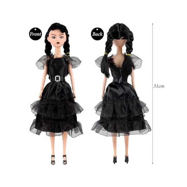 Poupée Mannequin,Poupées Noires,Poupée Pop,Cadeaux danniversaire pour Enfants et Adultes,Halloween，Carnaval,Pâques