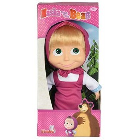 Simba - Masha et Michka - Poupée Soft Masha 23cm - Corps Souple - 109306372WEB