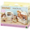 Sylvanian Families - 5341 - La Cuisine aménagée, Mobilier Mini-Univers Multicolore