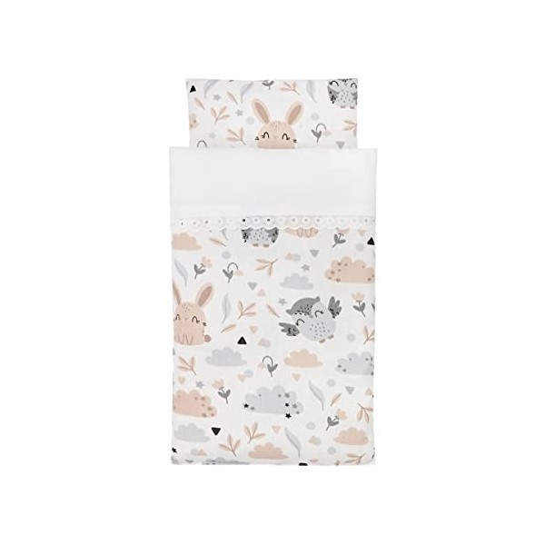 TukuTuk Landeau Bébé Gigoteuse Poupée - Accessoire Poupee - Sac Couchage Enfant - Garnissage 100% Coton et Non Tissé Couvertu