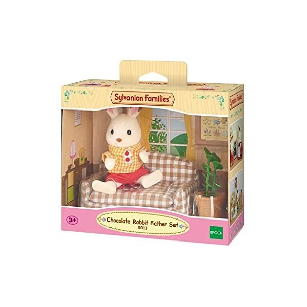 Sylvanian Families - Maman Lapin Neige Et Sa Valise De Week-End 5641 - Figurines Prêt à Jouer Pour Enfants