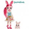 Mattel Lalka Enchantimals DuĹza + zwierzÄtko KrĂlliczek Poupée FRH52