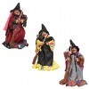 ABOOFAN Statue Halloween Sorcière Poupées Fée Jardin Décoration Parti Vacances Creepy Sorcière Figurines Halloween Maison Han