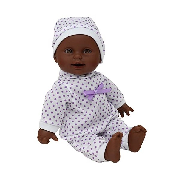 The New York Doll Collection 11 Zoll /28cm Weicher Körper Afroamerikaner Neugeborenes Babypuppe in Geschenkbox - Bonus Schnu