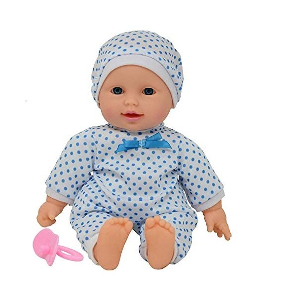 The New York Doll Collection 11 Zoll /28cm Weicher Körper Afroamerikaner Neugeborenes Babypuppe in Geschenkbox - Bonus Schnu