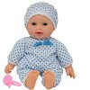 The New York Doll Collection 11 Zoll /28cm Weicher Körper Afroamerikaner Neugeborenes Babypuppe in Geschenkbox - Bonus Schnu