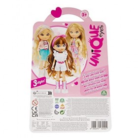 UNIQUE EYES Giochi Preziosi Blister Outfit 2 Glamour et Romantique, Une Robe Tendance, colorée et à la Mode, Toujours avec St