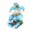 SM SunniMix 12.99inch Vintage Porcelaine Clown Poupée Ménage Décoration Souvenirs Collection Art Cadeaux