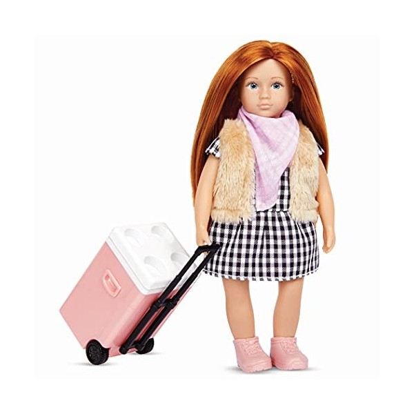 Lori 6" Doll with Camping Gear, Jenna, LO31212Z