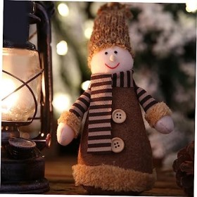 Toyvian Décor De Poupée De Bureau 2 Pcs Bureau Topper Décor De Noël Noël Bureau Poupée Cadeau Bureau Poupée Décor Noël Orneme