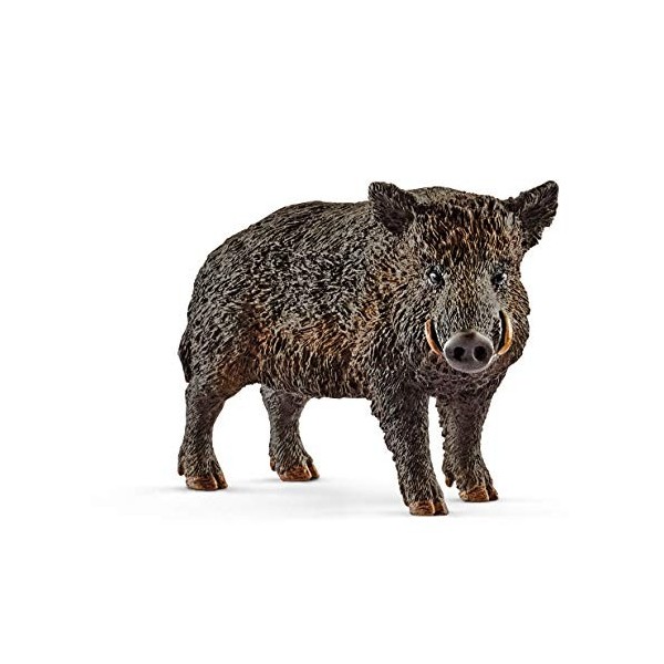 Schleich 14783 Figurine Sanglier Wild Life, Multicolore