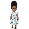Uteruik Poupée noire de 35,6 cm - Poupée africaine américaine avec jupe - Costume pour filles - Cadeau danniversaire A 
