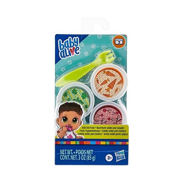 Baby Alive - Recharge de nourriture solide pour poupées et poupons E9120