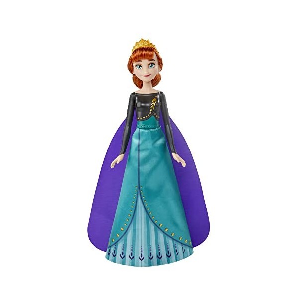 Hasbro Disney Frozen 2 Queen Anna Shimmer Fashion Doll, Toy for Children 3 Years Old and Up, Multicolor, One Size, F3524 