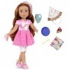 Glitter Girls Butterfly,Heart 14" Doll W/Birthday Outfit, Red Hair, Cicely, 62243448254