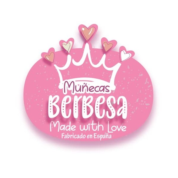 Muñecas Berbesa- Ensemble de Robe de poupée 50 cm, T5205