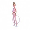 Simba 105733619 – Steffi Love Hula Hoop, poupée de Jeu Porte Une Tenue Sportive avec Hula Hoop et Fonction mécanique, 29 cm, 