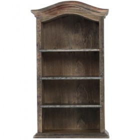 Zerodeko Étagères De Maison De Poupée 1Pc Mini Maison De Poupée Étagère en Bois Mini Vitrine De Meubles Miniatures Accessoire