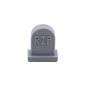 EnderToys RIP Gravestones, Terrain Scenery for Tabletop 28mm Miniatures Wargame, 3D Printed and Paintable