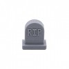 EnderToys RIP Gravestones, Terrain Scenery for Tabletop 28mm Miniatures Wargame, 3D Printed and Paintable