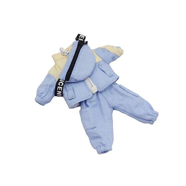 Jilibaba Vêtements de poupée, costume et sac, accessoires de costume, cadeau pour enfants jouets pour poupées OB 11 Obitsu11 