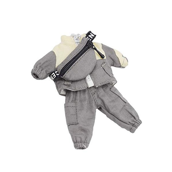 Jilibaba Vêtements de poupée, costume et sac, accessoires de costume, cadeau pour enfants jouets pour poupées OB 11 Obitsu11 