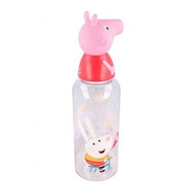 Stor Figurine 3D Bouteille 560 ML pour Enfants | Peppa Pig