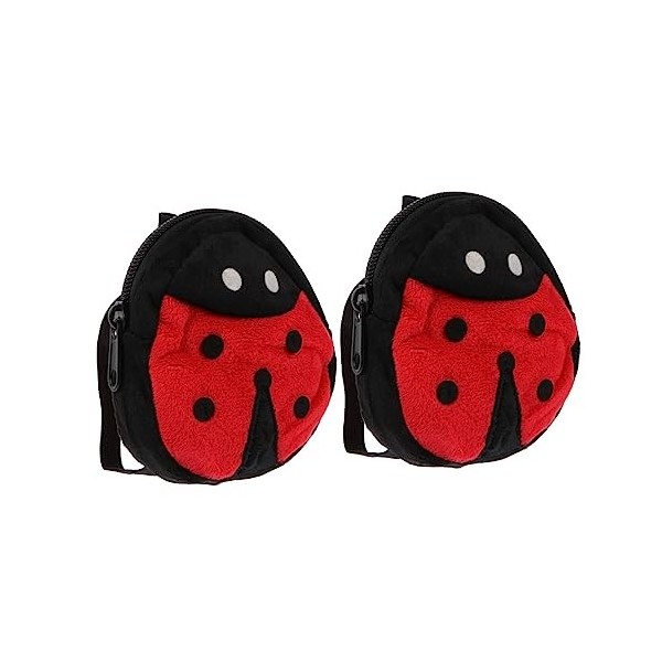 ibasenice 4 Pcs 18 Poupée Accessoire Sac À Voyage Sac À pour Enfants Bébés Poupées Dessin Animé Sac À Mini Sac en Peluche Fau