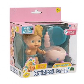 Cicciobello Amis Potty Playset - Un Joli Jeu pour accompagner Les Amis à Faire Pipi dans Le Pot, modèle de chichonneur, pour 