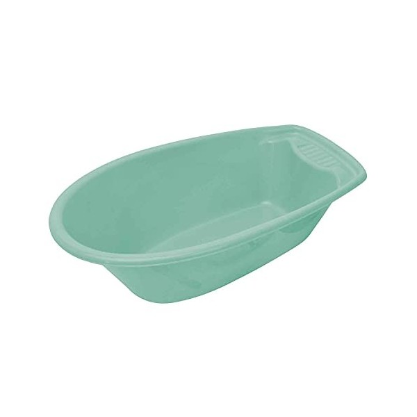 Heless- Baignoire Nombreux Accessoires-Couleur Menthe-pour Un Plaisir de Bain et Un Soin de poupée, 911