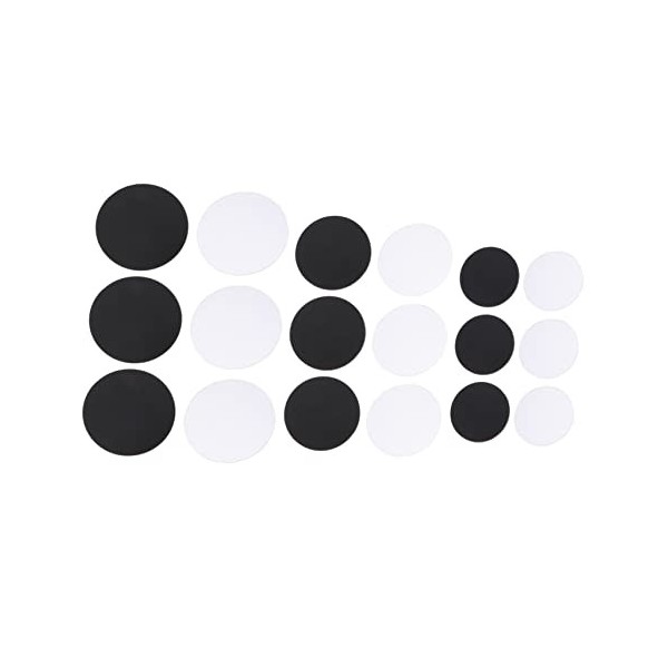 ibasenice 18 Pièces Base dargile Poterie Poupée Modèle Base Argile Artisanat Affichage Base Poterie Poupée Support Poupée Af