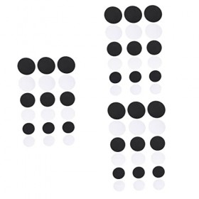 Toyvian 54 Pièces Fond dargile Stand De Poupée dargile Base De Sculpture en Poterie Base De Modèle De Poupée Porte-modèle D