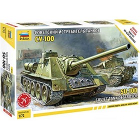 Zvezda- Destructeur de Chars soviétique SU-100 Canon AUTOMOTEUR, Z5044, Non renseigné