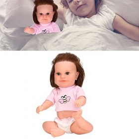 LBEC Poupée, Poupée pour Les Enfants de Plus de 3 Ans Idéal pour Les Fêtes de Noël maddie12 Pouces Fille Blanche 