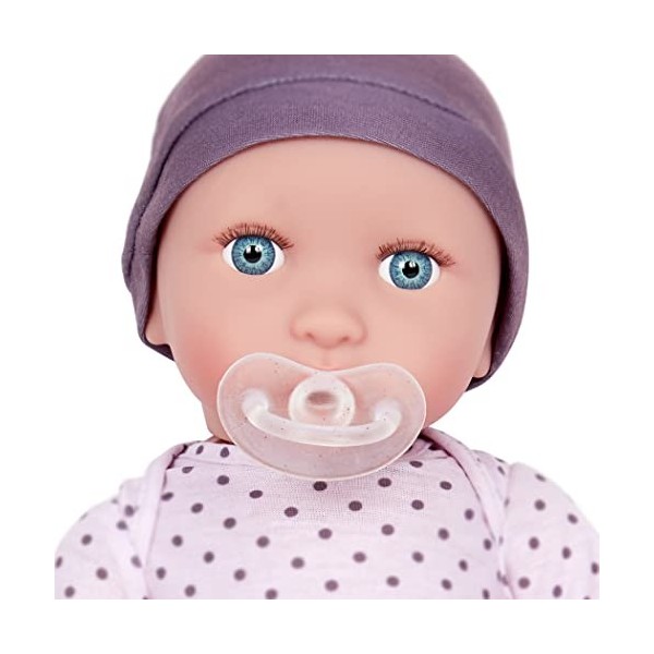 14" Baby Doll W/PJS & Lilac Hat