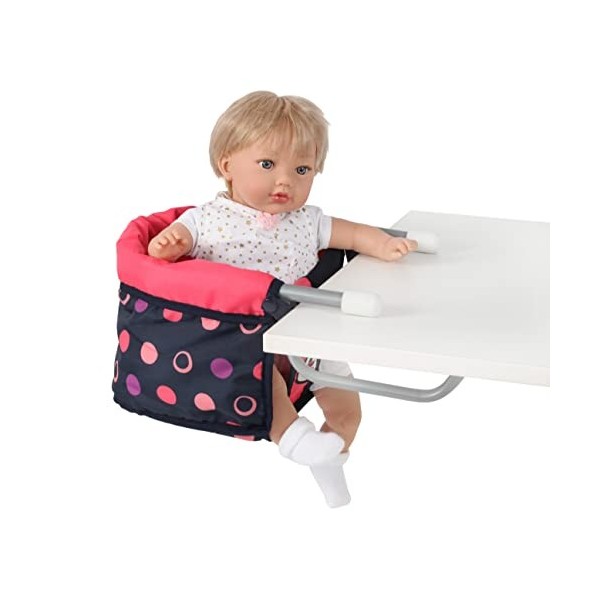 Bayer Chic 2000-Siège de Table pour poupée jusquà 60 cm, 735-20, Corail