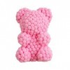 Poupée Décorative D’été Améliorée Teddy-Doll Rose Foam Ball Table Décoration Cadeau Pour Les Vacances D’anniversaire Saint-Va