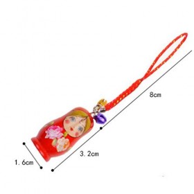 Holibanna 24 Pièces Porte-clés pour Clés De Voiture Porte-clés De Poupées Russes Poupées Empilables Russes Poupées Russes Emp