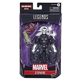 Marvel Hasbro Legends Series Doctor Strange in The Multiverse of Madness, Figurine D’Spayre MCU de 15 cm, 2 Accessoires, pièc